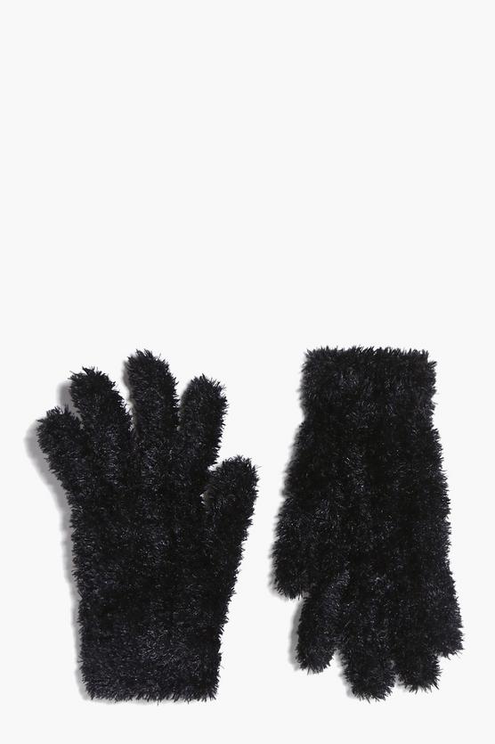 Amber Supersoft Fluffy Magic Gloves